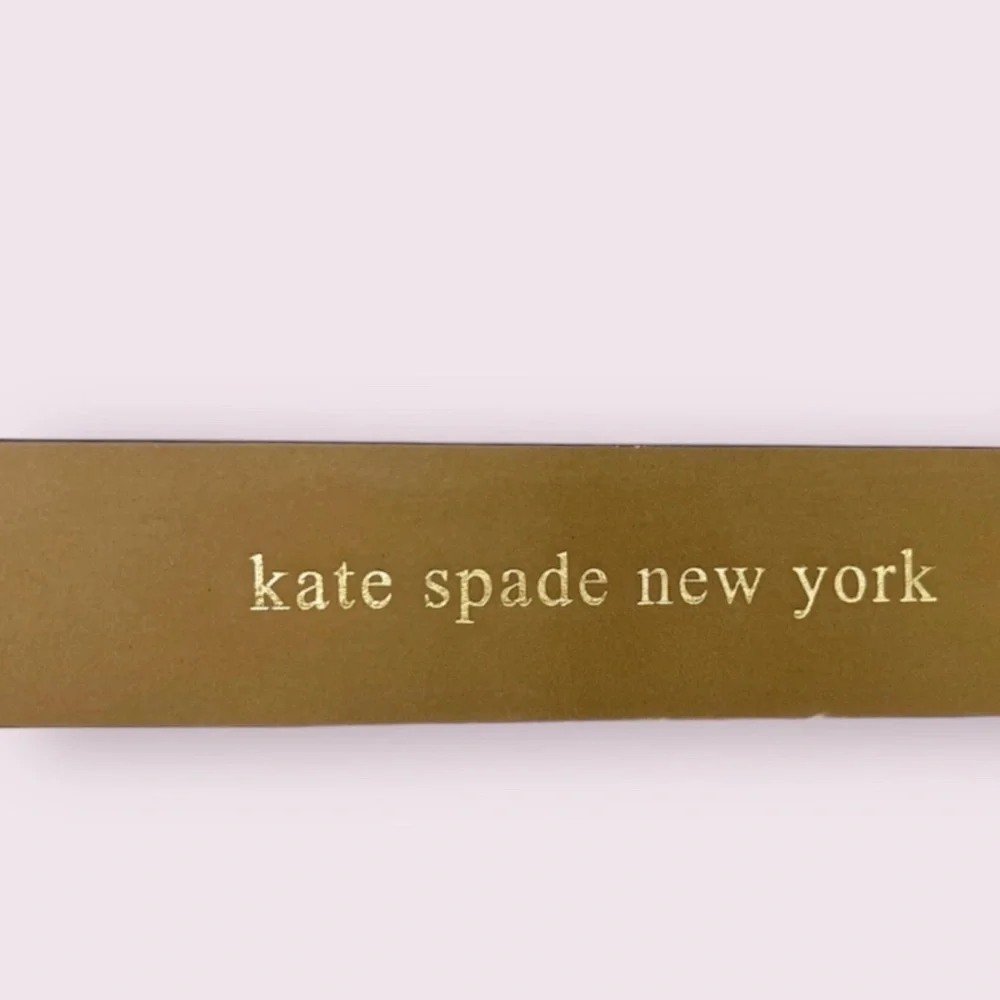 Kate Spade New York Daisy Loop Leather 32MM Belt, Pink Shadow